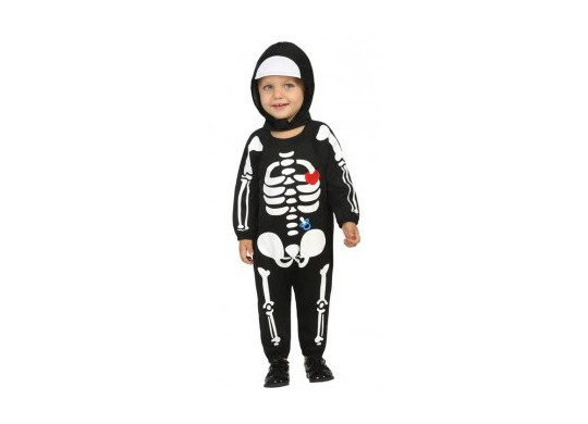 Costume baby squelette