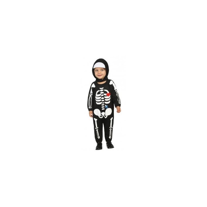 Costume baby squelette