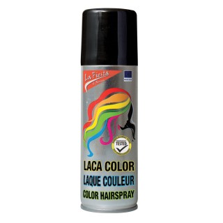 Laque cheveux noir