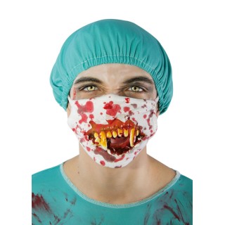 Masque chirurgien sanglant