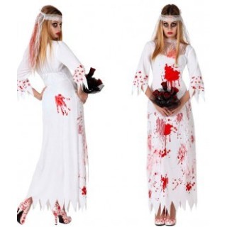 Costume femme mariée ensanglantée