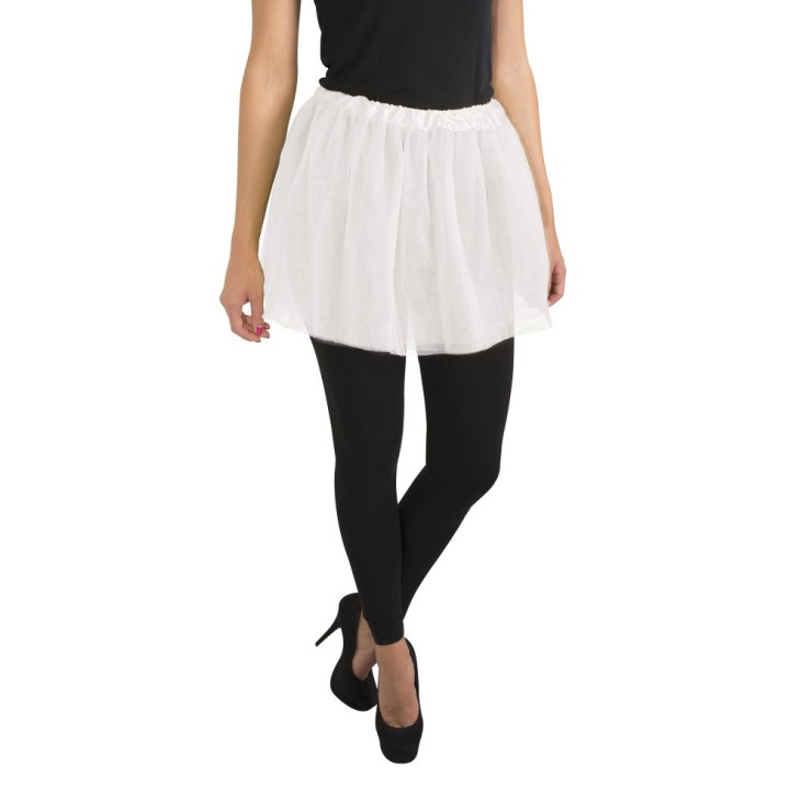 Tutu tulle blanc - Accessoires - Déguisements