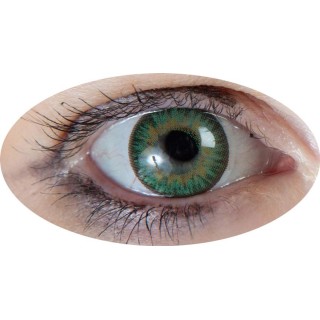 Lentilles de contact iris vert
