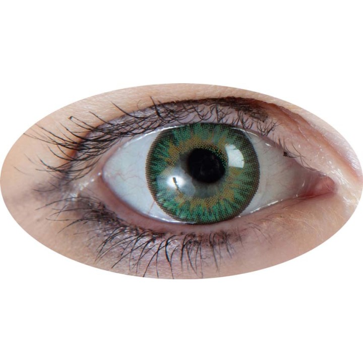 Lentilles de contact iris vert