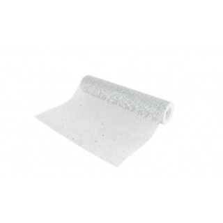 Chemin de table glitter argent