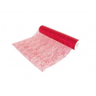 Chemin de table glitter rouge