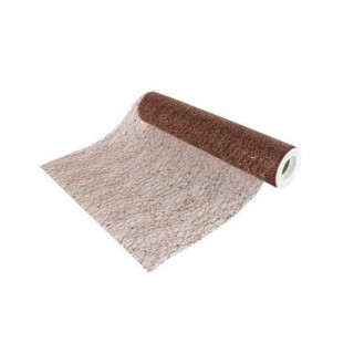 Chemin de table glitter chocolat