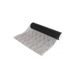 Chemin de table glitter noir