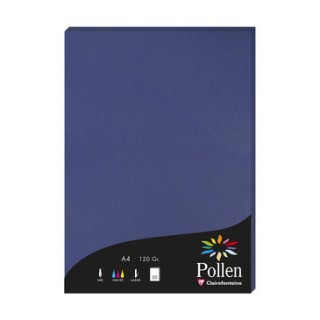Papier A4 bleu nuit 120gr par 50