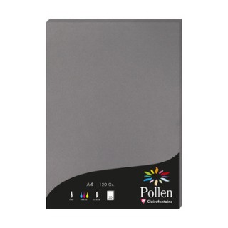 Papier A4 gris acier 120gr par 50
