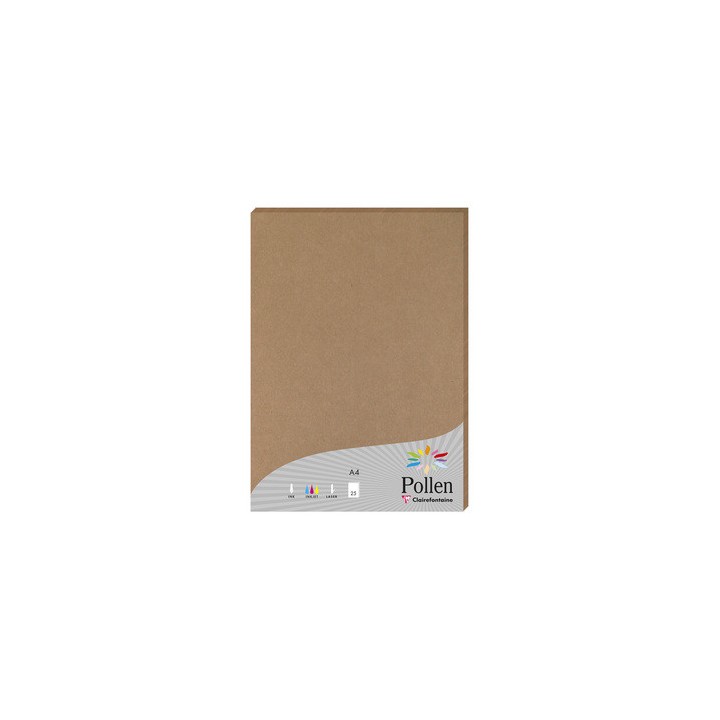 Papier A4 kraft 200gr par 25