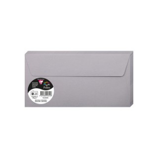 Enveloppes 11x22cms gris koala par 20