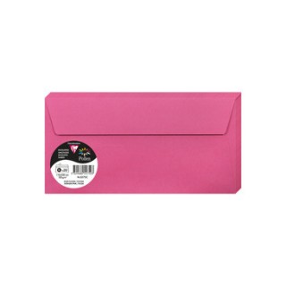 Enveloppes 11x22cms fuschia par 20