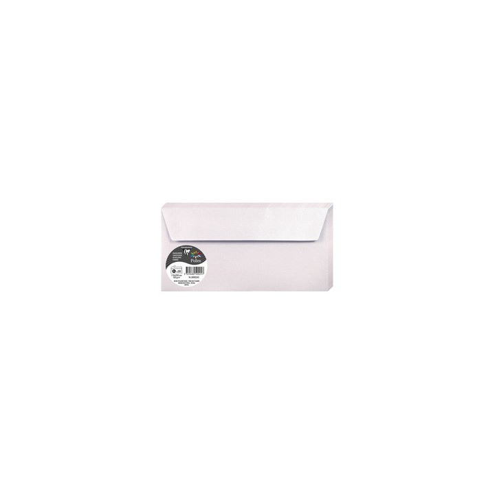 Enveloppes 11x22cms rose poudré par 20