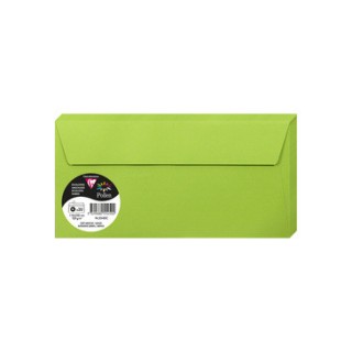 Enveloppes 11x22cms vert menthe par 20