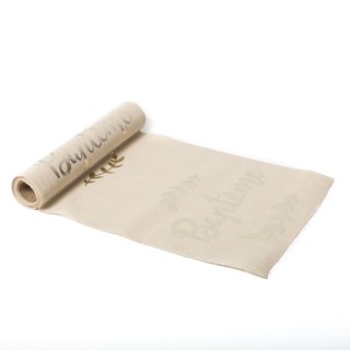 Chemin de table lin Baptême - Article de fête