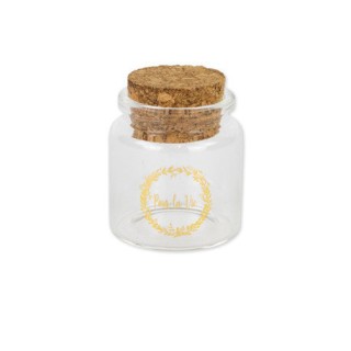 Fiole en verre Pour la vie - Article de fête