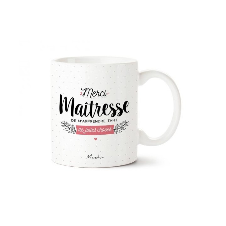 Mug Merci maîtresse - recto