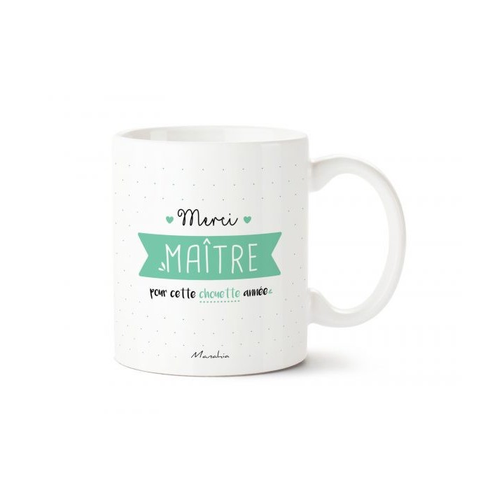 Mug Merci maître - recto