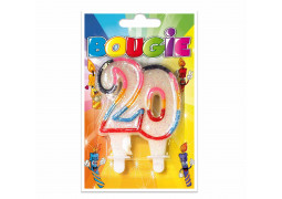 Bougie 20 ans