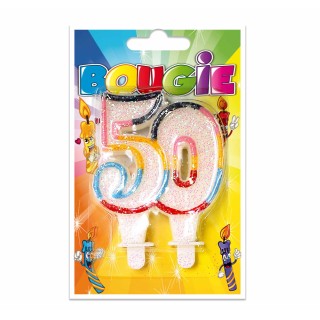 Bougie 50 ans