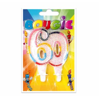 Bougie 60 ans