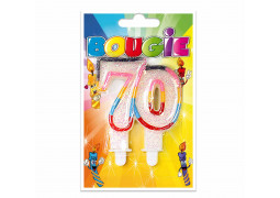Bougie 70 ans