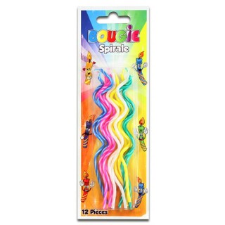 12 bougies spirales