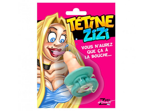 Tétine zizi - Humoristique - Articles de fête